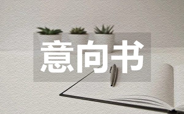 品牌加盟的合作意向书,品牌加盟的合作意向书范本