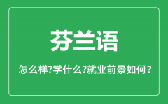 芬兰语专业怎么样_芬兰语专业就业方向及前景分析