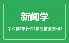 新闻学专业怎么样_新闻学专业就业方向及前景分析