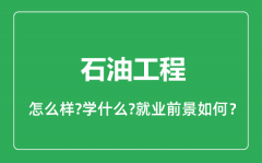 石油工程专业怎么样_石油工程专业就业方向及前景分析