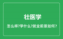 壮医学专业怎么样_壮医学专业就业方向及前景分析