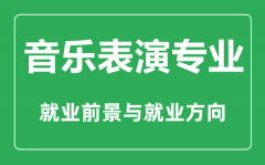 <b>音乐表演专业怎么样_音乐表演专业主要学什么_就业前景怎么样</b>