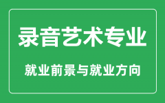 <b>录音艺术专业怎么样_录音艺术专业主要学什么_就业前景怎么样?</b>