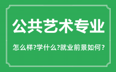 <b>公共艺术专业怎么样_公共艺术专业主要学什么_就业前景怎么样?</b>