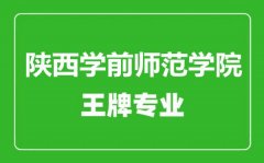 陕西学前师范学院王牌专业有哪些_最好的专业是什么