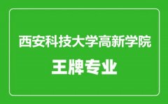 西安科技大学高新学院王牌专业有哪些_最好的专业是什么