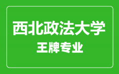 西北政法大学王牌专业有哪些_最好的专业是什么