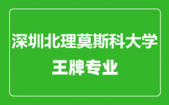 深圳北理莫斯科大学王牌专业有哪些_最好的专业是什么