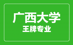 广西大学王牌专业有哪些_最好的专业是什么