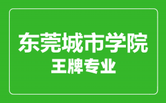 东莞城市学院王牌专业有哪些_最好的专业是什么