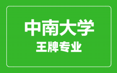 中南大学王牌专业有哪些_最好的专业是什么