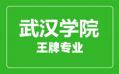 武汉学院王牌专业有哪些_最好的专业是什么