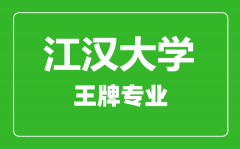 江汉大学王牌专业有哪些_最好的专业是什么