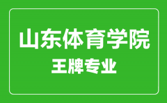 山东体育学院王牌专业有哪些_最好的专业是什么