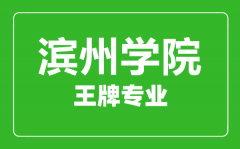 滨州学院王牌专业有哪些_最好的专业是什么