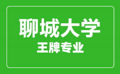 聊城大学王牌专业有哪些_最好的专业是什么