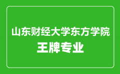 山东财经大学东方学院王牌专业有哪些_最好的专业是什么