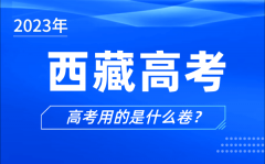 2023年西藏高考用的是什么卷_西藏高考试卷是全国几卷