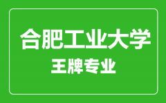 合肥工业大学王牌专业有哪些_最好的专业是什么