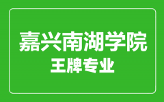 嘉兴南湖学院王牌专业有哪些_最好的专业是什么