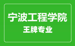 宁波工程学院王牌专业有哪些_最好的专业是什么