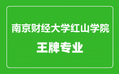 南京财经大学红山学院王牌专业有哪些_最好的专业是什么