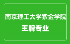 南京理工大学紫金学院王牌专业有哪些_最好的专业是什么