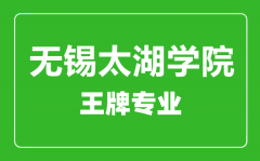 无锡太湖学院王牌专业有哪些_最好的专业是什么