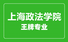 上海政法学院王牌专业有哪些_最好的专业是什么