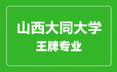 山西大同大学王牌专业有哪些_最好的专业是什么