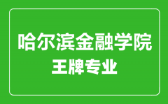 哈尔滨金融学院王牌专业有哪些_最好的专业是什么