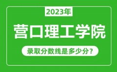 营口理工学院2023年录取分数线是多少分（含2021-2022历年）