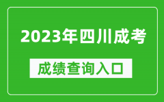 2023年四川成考成绩查询入口网址（https://www.sceea.cn/）