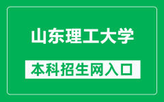 山东理工大学本科招生网网址（https://zszx.sdut.edu.cn/）