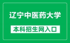 辽宁中医药大学本科招生网网址（https://zs.lnutcm.edu.cn/）