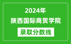 陕西国际商贸学院录取分数线2024年是多少分(附各省录取最低分)