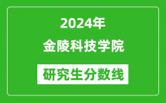 2024年金陵科技学院研究生分数线一览表（含2023年历年）