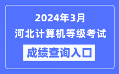 2024年3月河北计算机等级考试成绩查询入口（https://www.neea.edu.cn/）