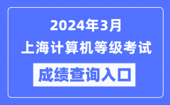 2024年3月上海计算机等级考试成绩查询入口（https://www.neea.edu.cn/）