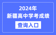 2024年新疆高中学考成绩查询入口网址_新疆会考查分网站