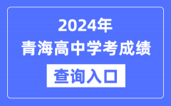 2024年青海高中学考成绩查询入口网址_高中会考成绩怎么查