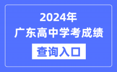 2024年广东高中学考成绩查询入口网址_高中会考成绩怎么查？