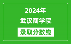 武汉商学院录取分数线2024年是多少分(附各省录取最低分)