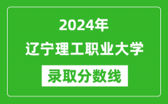 辽宁理工职业大学录取分数线2024年是多少分(附各省录取最低分)