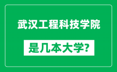 武汉工程科技学院是几本大学_武汉工程科技学院是一本还是二本？