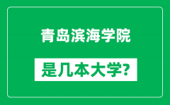 青岛滨海学院是几本大学_青岛滨海学院是一本还是二本？