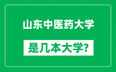 山东中医药大学是几本大学_山东中医药大学是一本还是二本？