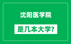 沈阳医学院是几本大学_沈阳医学院是一本还是二本？