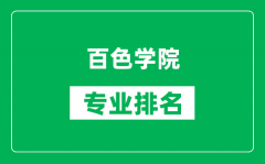 百色学院专业排名一览表_百色学院哪些专业比较好