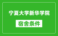 宁夏大学新华学院宿舍条件怎么样_几个人住_有空调吗?